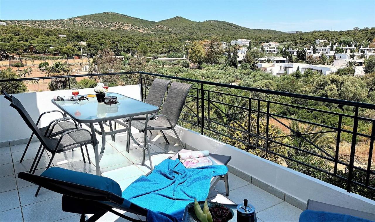 Villa Dea Del Mare Complex In Front Of The Sea. Sounion Exterior foto