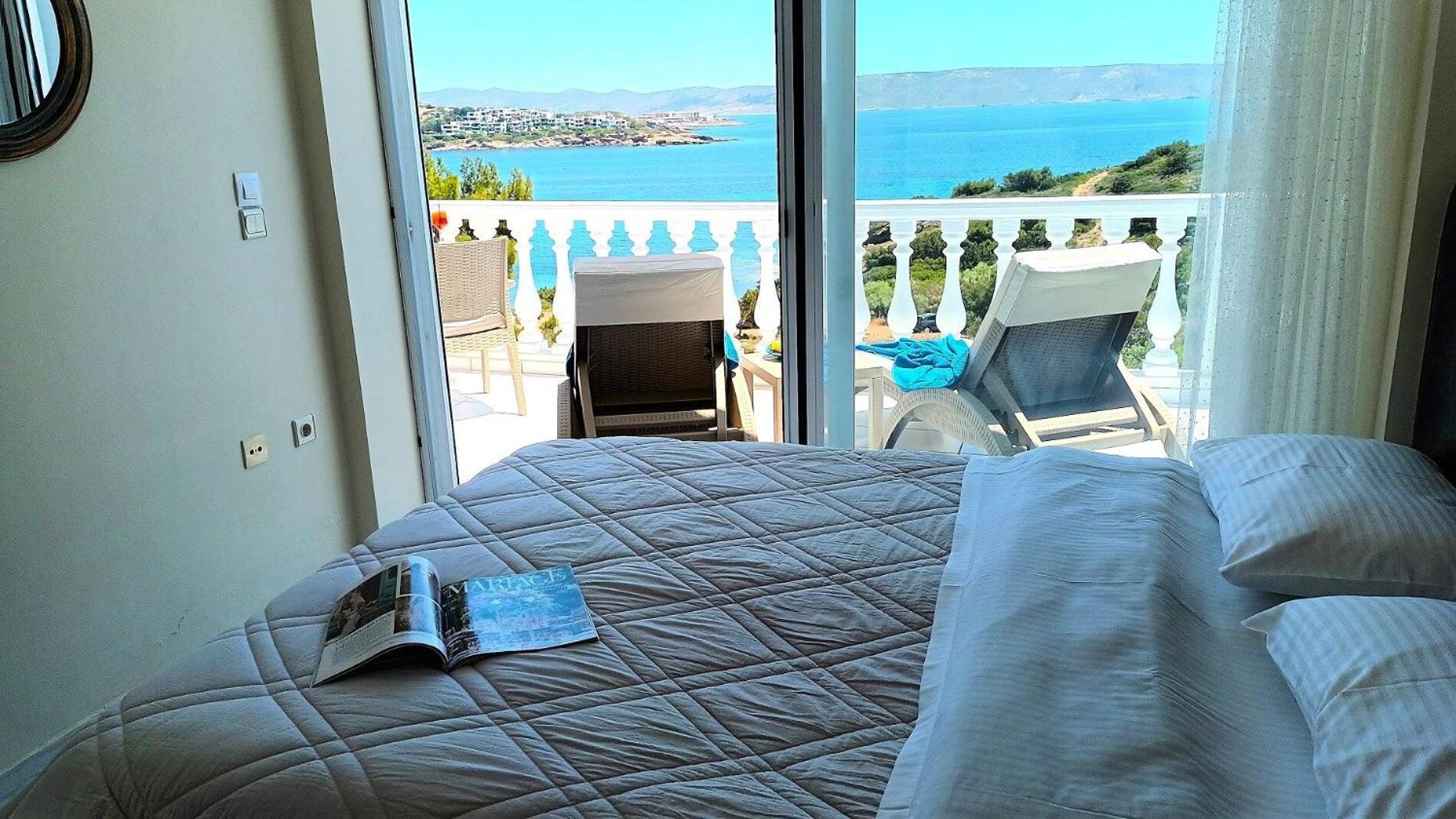 Villa Dea Del Mare Complex In Front Of The Sea. Sounion Exterior foto